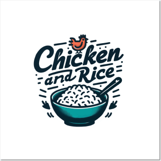 Chicken and Rice Posters and Art